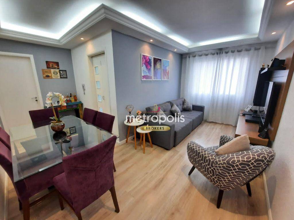 Apartamento com 2 dormitórios à venda, 64 m² por R$ 535.000,00 - Santa Paula - São Caetano do Sul/SP