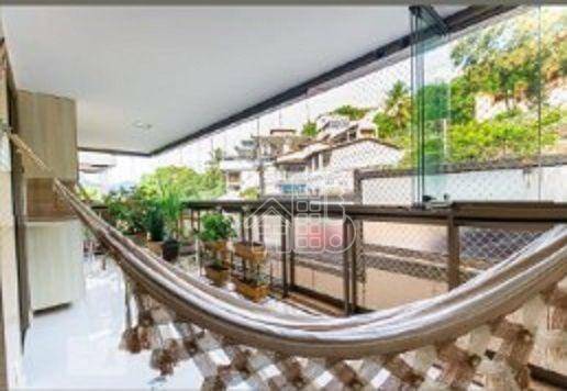 Apartamento com 4 quartos à venda, 168 m² por R$ 1.980.000 - Piratininga - Niterói/RJ