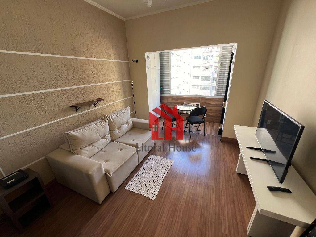 Kitnet com 1 dormitório à venda, 38 m² por R$ 350.000,00 - Boqueirão - Santos/SP