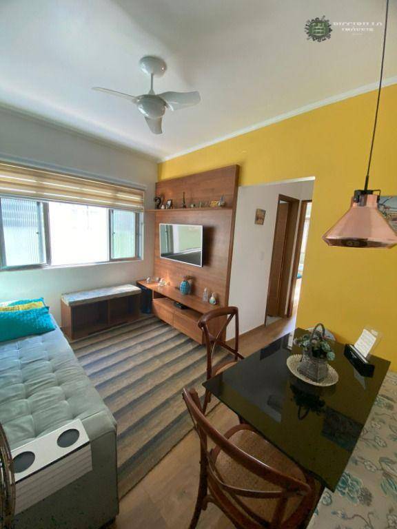 Apartamento com 1 dormitório para alugar, 53 m² por R$ 1.800,01/mês - Aviação - Praia Grande/SP