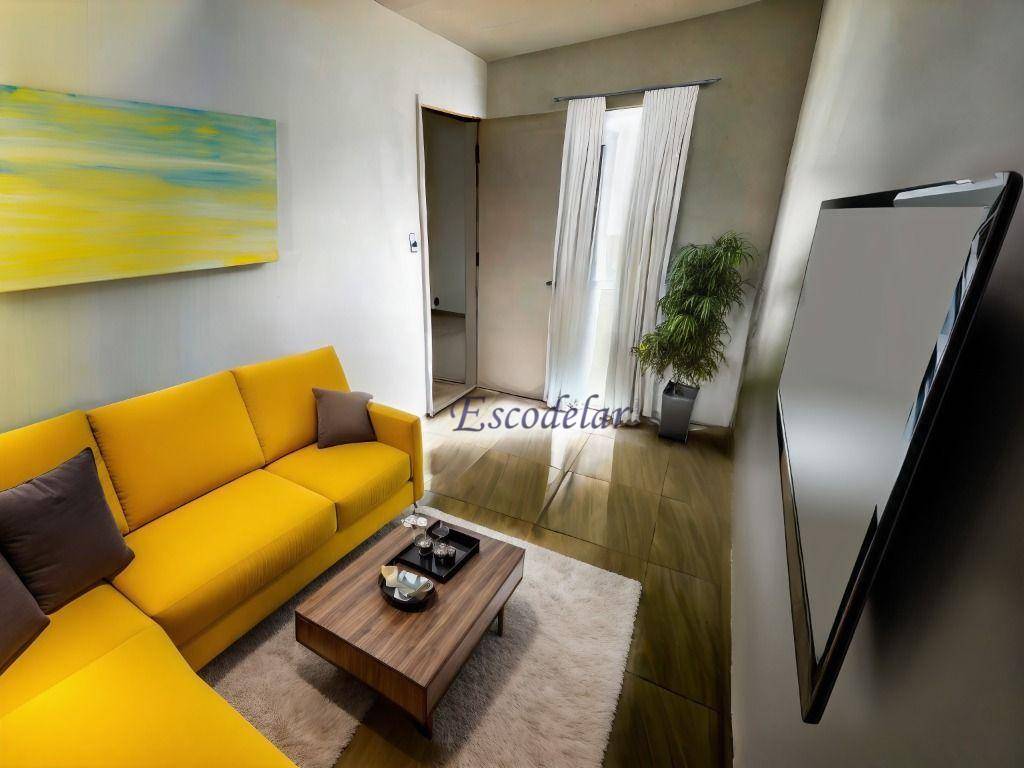 Apartamento com 1 dormitório para alugar, 38 m² por R$ 1.500,00/mês - Casa Verde Média - São Paulo/SP