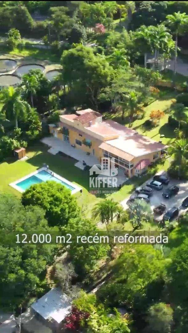 Sítio com 10 dormitórios à venda, 12300 m² por R$ 3.300.000,00 - Guaratiba - Rio de Janeiro/RJ