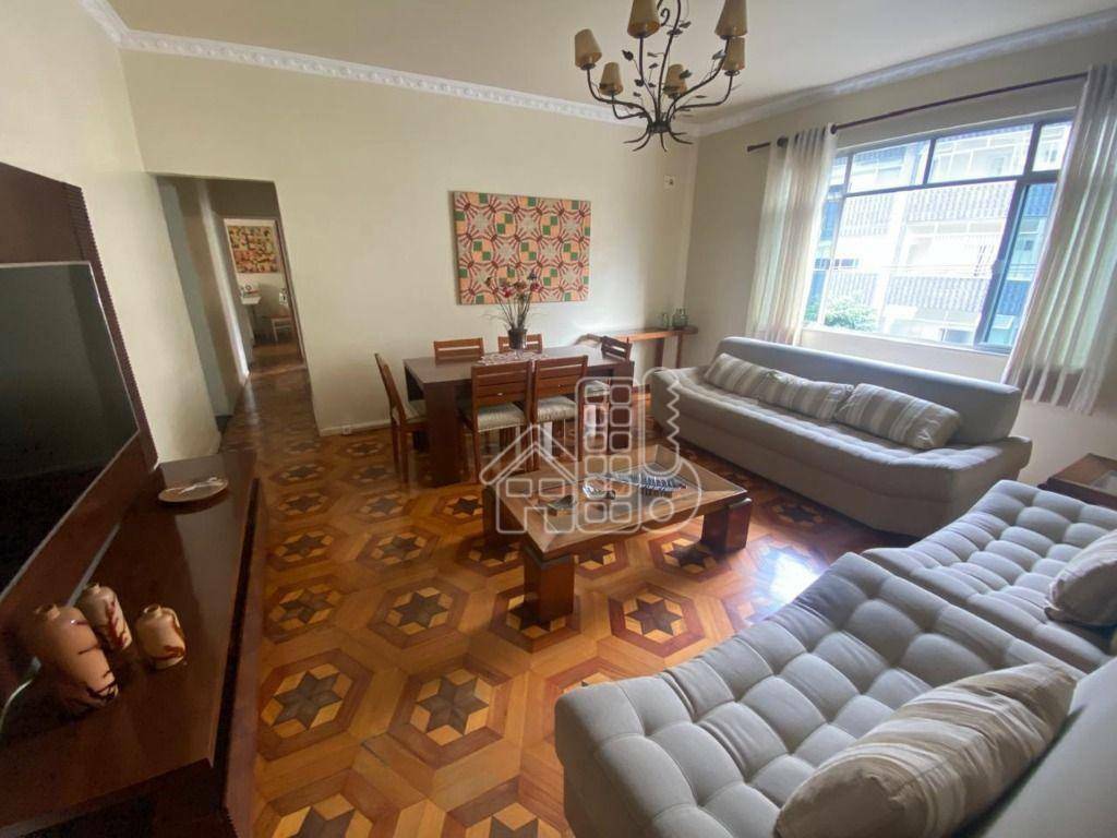 Apartamento com 3 dormitórios à venda, 90 m² por R$ 520.000,00 - Icaraí - Niterói/RJ