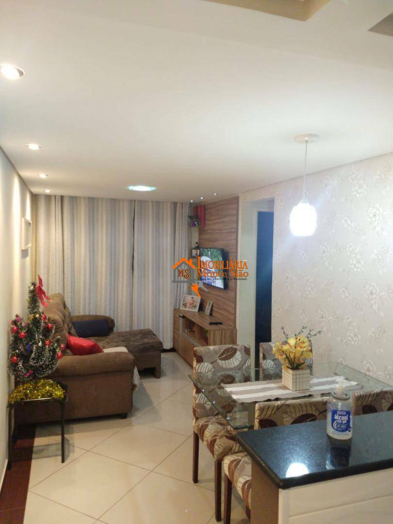 Apartamento com 02 dormitórios à venda, 47 m² por R$ 210.000 - Água Chata - Guarulhos/SP