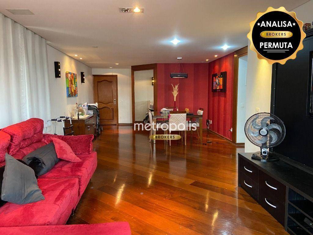 Apartamento com 3 dormitórios, 172 m² - venda por R$ 1.001.000,00 ou aluguel por R$ 5.000,00/mês - Santa Paula - São Caetano do Sul/SP