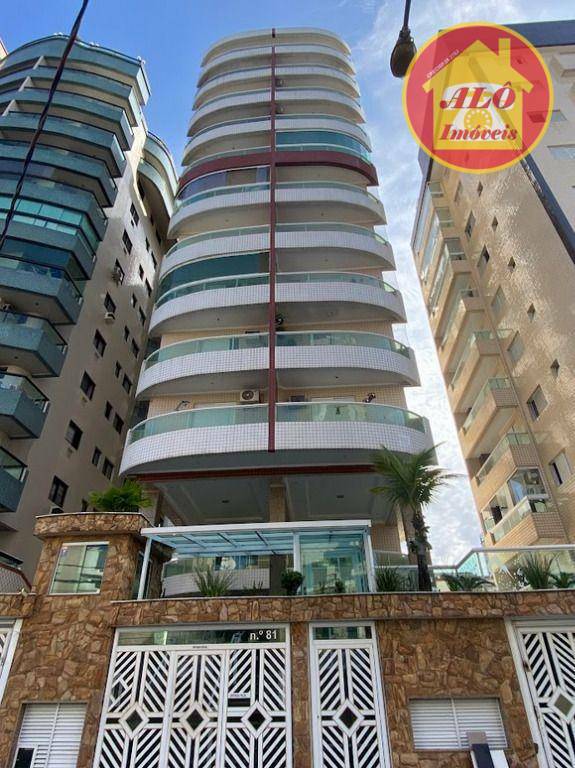 Apartamento pronto com 1 quarto à venda, 52 m² por R$ 310.000 - Vila Guilhermina - Praia Grande/SP