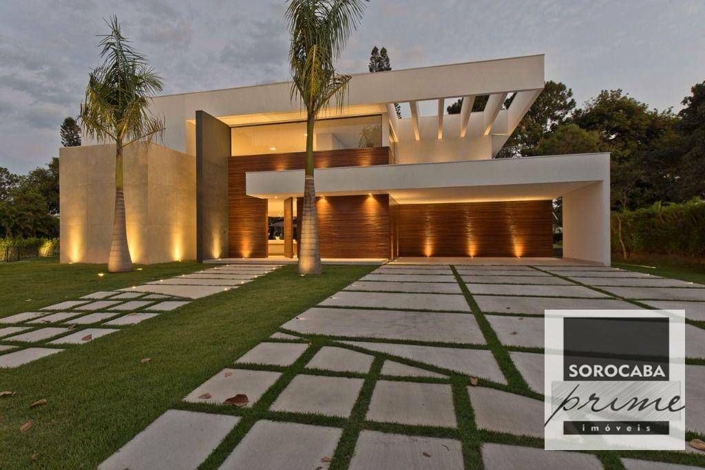 Casa com 4 dormitórios à venda, 442 m² por R$ 8.500.000,00 - Condomínio Lago Azul Residencial Golfe Club - Sorocaba/SP
