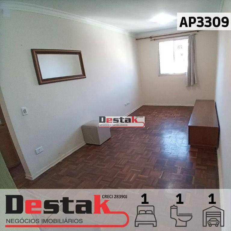 Apartamento com 1 dormitório para alugar, 65 m² por R$ 1.100,00/mês - Demarchi - São Bernardo do Campo/SP