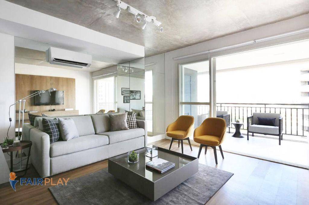 Apartamento para alugar, 70 m² por R$ 7.972,22/mês - Brooklin - São Paulo/SP