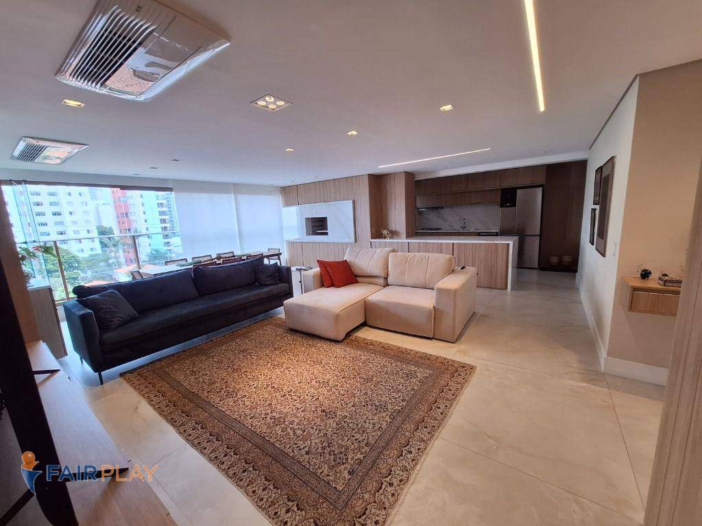 Apartamento com 1 suíte à venda, 110 m² por R$ 2.600.000 - Campo Belo - São Paulo/SP