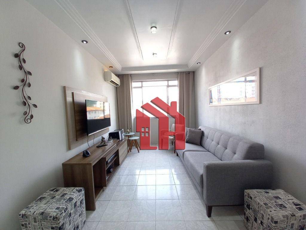 Apartamento com 2 dormitórios à venda, 72 m² por R$ 440.000,00 - Campo Grande - Santos/SP