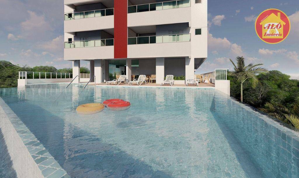 Apartamento com 2 quartos à venda, 71 m² por R$ 390.000 - Caiçara - Praia Grande/SP