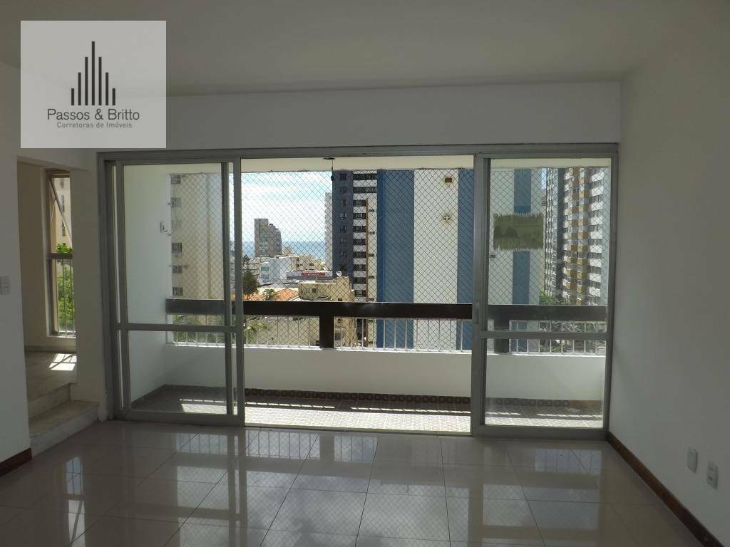 Apartamento com 3 dormitórios à venda, 135 m² , nascente, varanda, por R$ 390.000,00 - Pituba - Salvador/BA