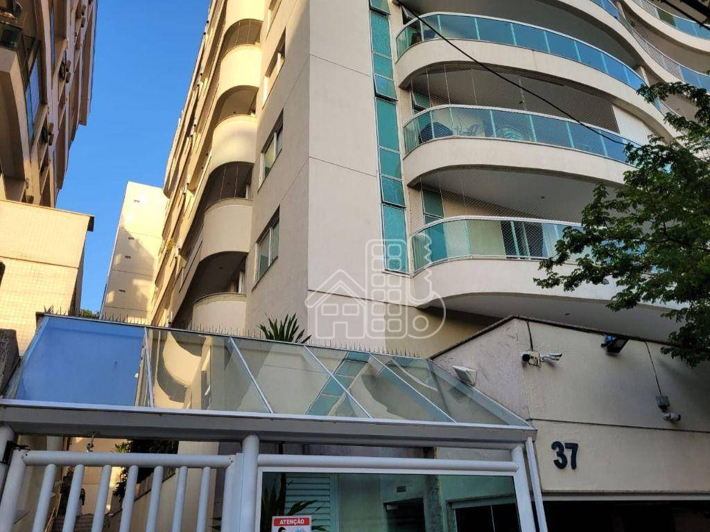 Apartamento com 3 quartos, 3 suítes, à venda, 120 m² por R$ 1.250.000 - Charitas - Niterói/RJ