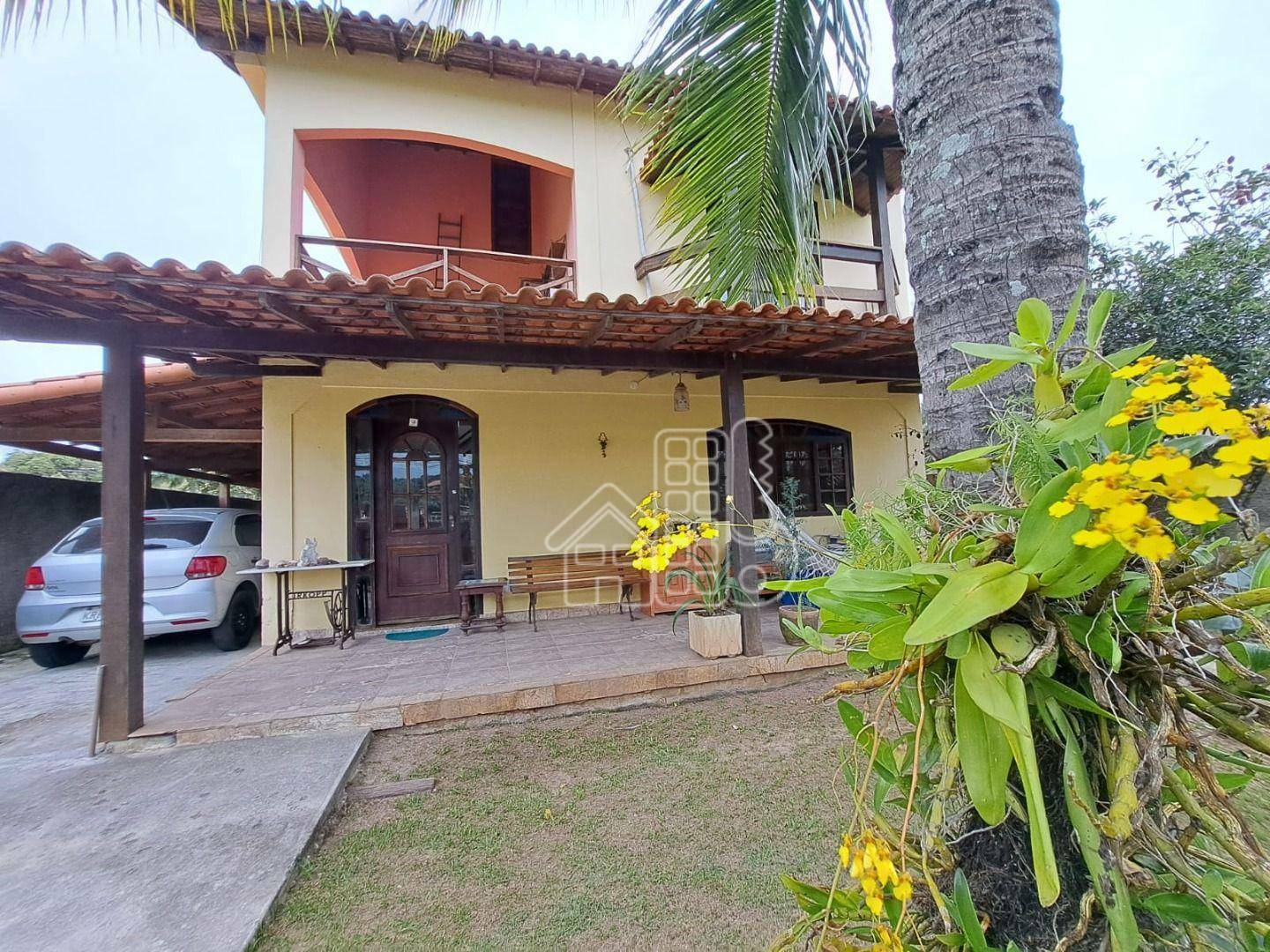 Casa com 4 dormitórios para alugar, 210 m² por R$ 3.908,33/mês - Parque Nanci - Maricá/RJ