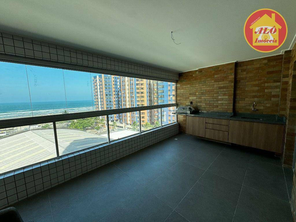 Apartamento com 3 quartos - vista para o mar - à venda, 126 m² por R$ 1.250.000 - Aviação - Praia Grande/SP