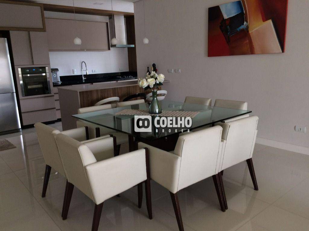 Apartamento 130m² 3 quartos, 1 suíte 3 vagas de garagem piscina aquecida alto padrão à venda, Residencial Bellagio Centro - São José dos Pinhais