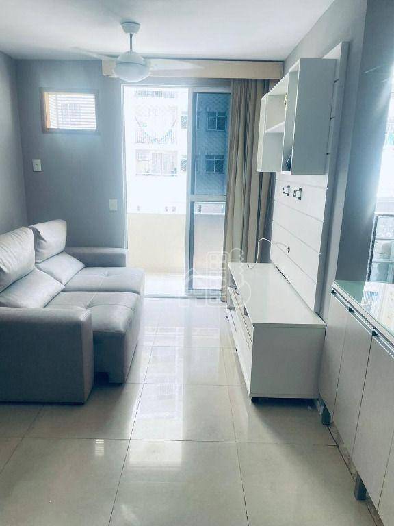 Apartamento com 2 dormitórios para alugar, 65 m² por R$ 2.598,33/mês - Barreto - Niterói/RJ
