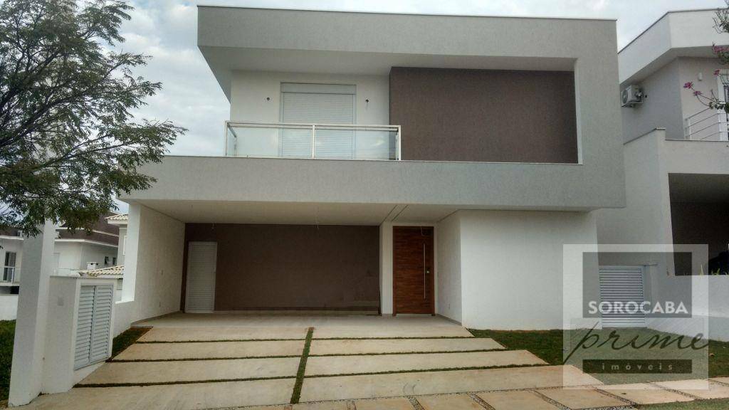 Sobrado com 3 dormitórios à venda, 280 m² por R$ 1.410.000 - Condomínio Mont Blanc - Sorocaba/SP, próximo ao Shopping Iguatemi.