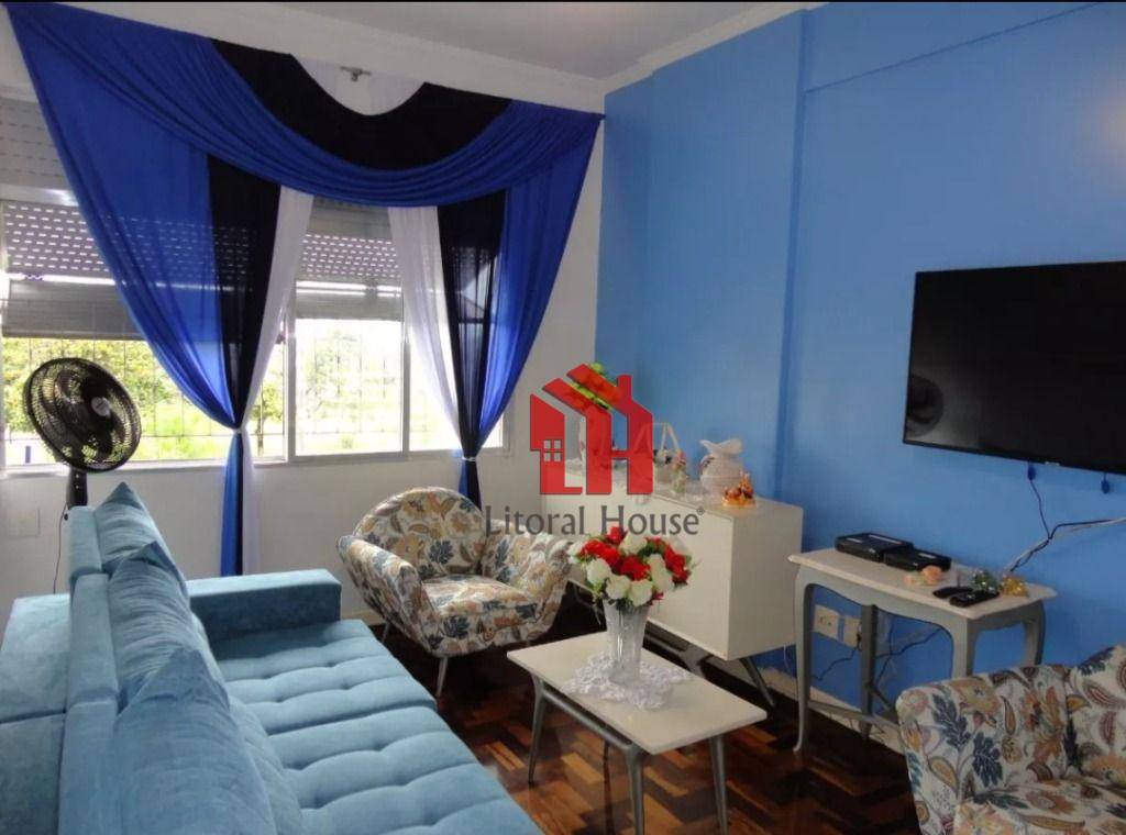 Apartamento com 2 dormitórios para alugar, 88 m² por R$ 4.100,00/mês - José Menino - Santos/SP