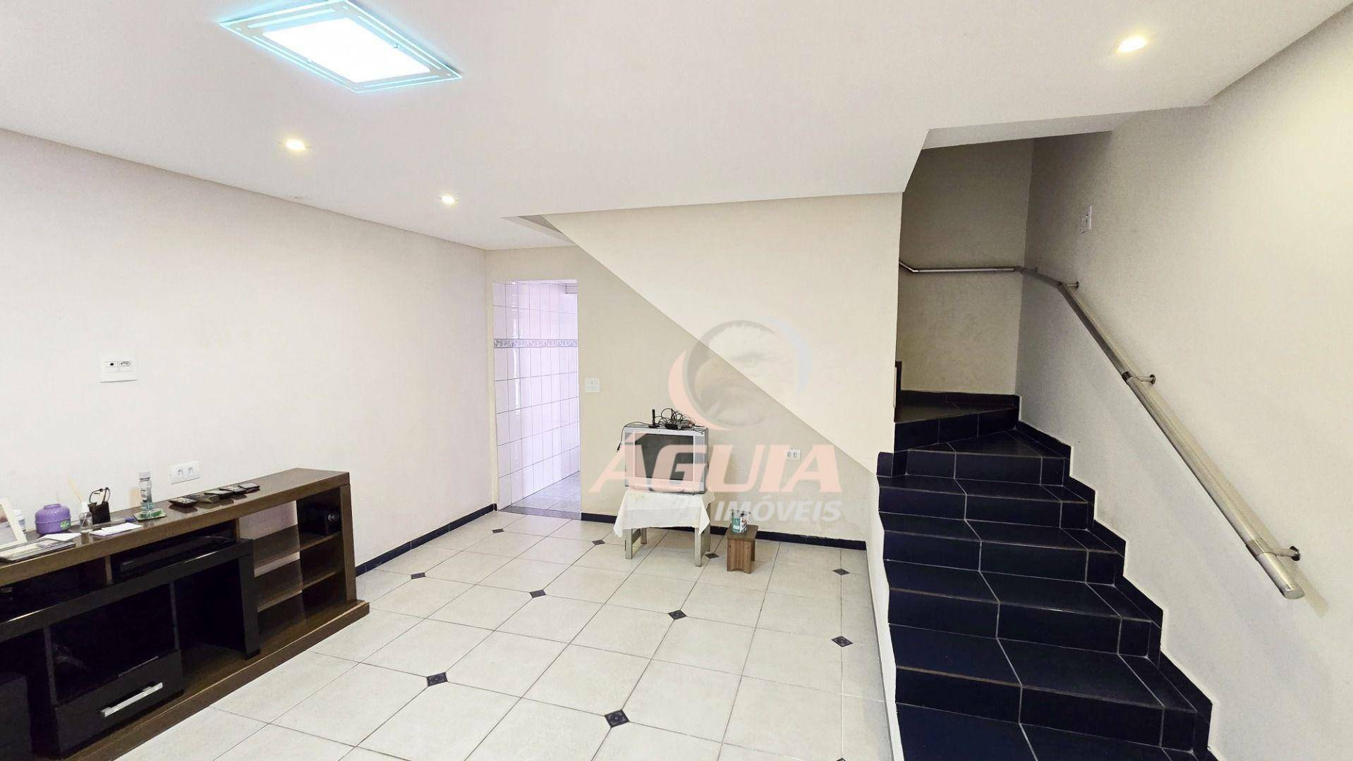 Sobrado com 3 dormitórios à venda, 185 m² por R$ 440.000,00 - Jardim Alzira Franco - Santo André/SP