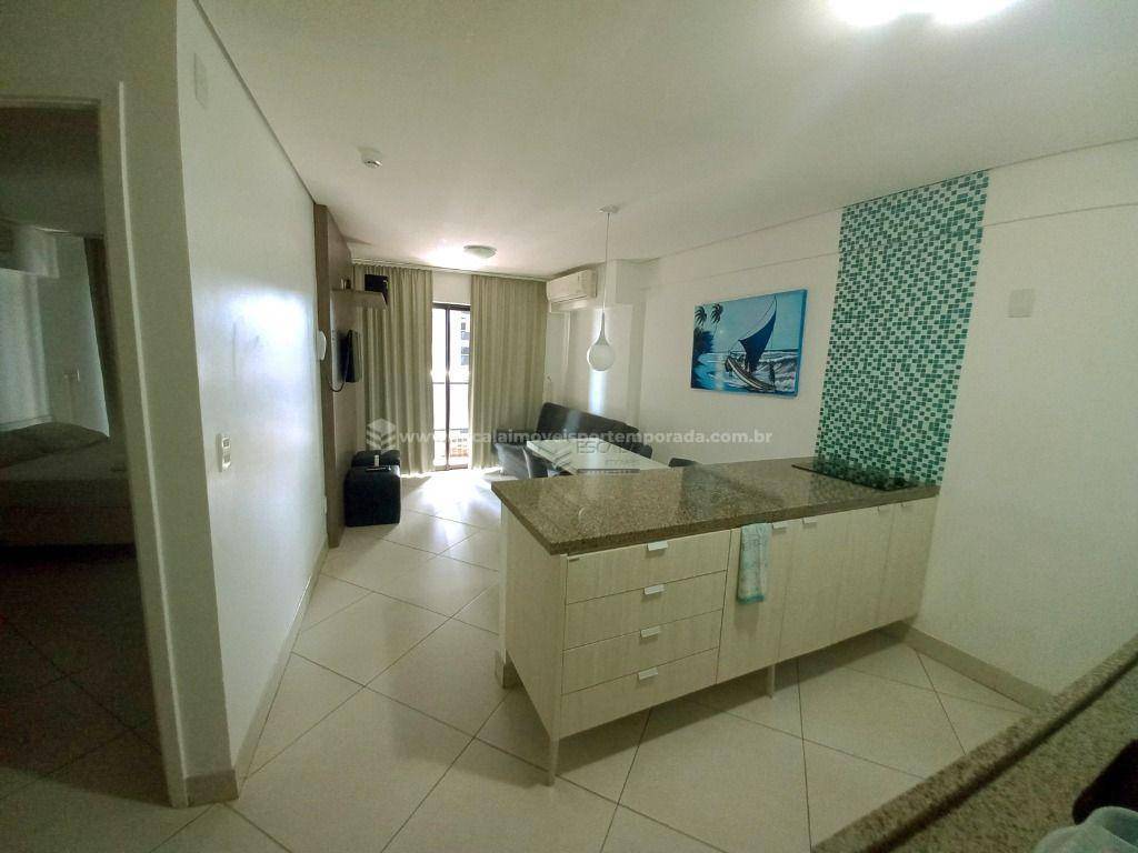 Apartamento com 1 dormitório para alugar, 45 m² por R$ 200,00/dia - Meireles - Fortaleza/CE