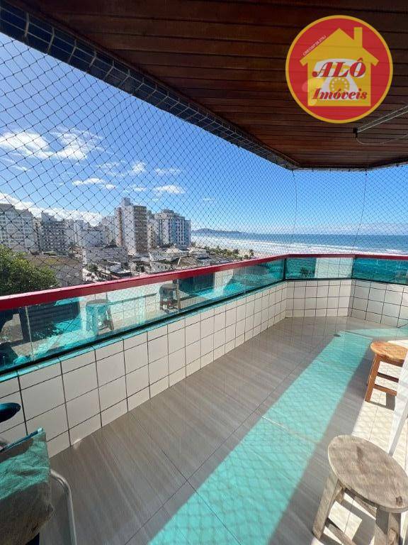 Apartamento com 3 quartos  à venda, 100 m² por R$ 490.000 - Ocian - Praia Grande/SP