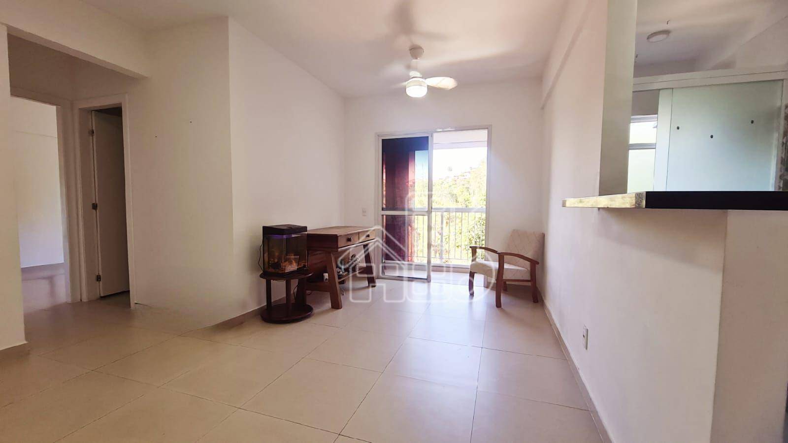 Apartamento com 2 dormitórios para alugar, 58 m² por R$ 2.513,60/mês - Fonseca - Niterói/RJ