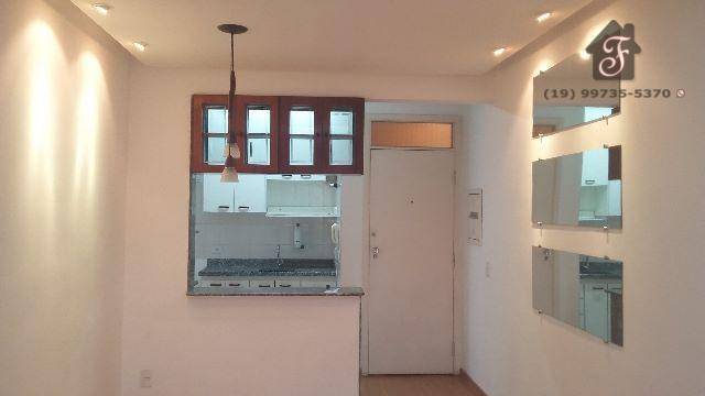 Apartamento com 2 dormitórios à venda, 60 m² por R$ 330.000 - Vila Industrial - Campinas/SP