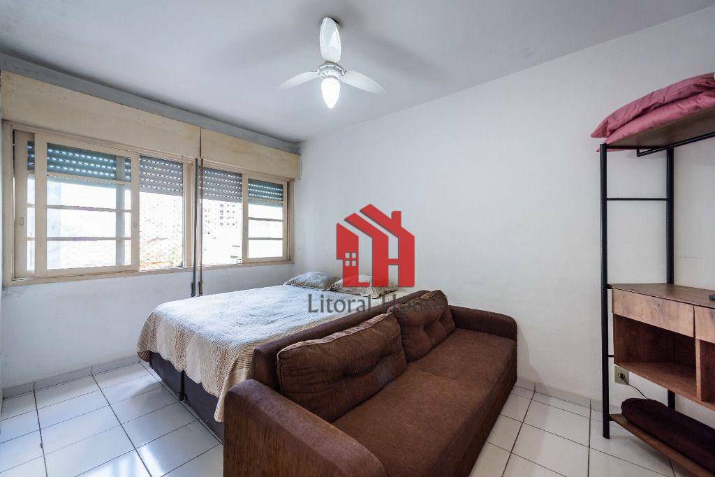 Kitnet com 1 dormitório para alugar, 31 m² por R$ 2.200,01/mês - Boqueirão - Santos/SP