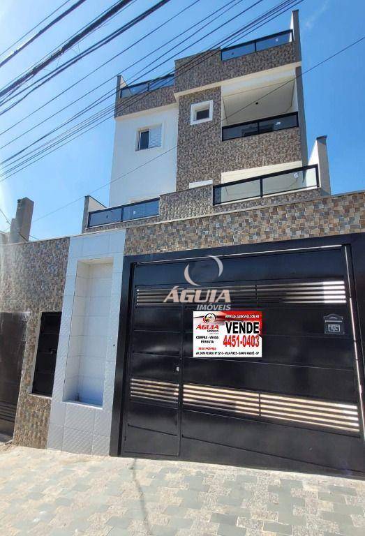 Apartamento c/ Elevador com 02 dormitórios sendo 01 suíte à venda, 60 m² por R$ 380.000 - Vila Bela Vista - Santo André/SP