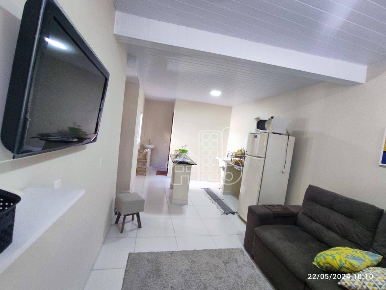 Apartamento com 1 dormitório para alugar, 38 m² por R$ 1.782,00/mês - Icaraí - Niterói/RJ
