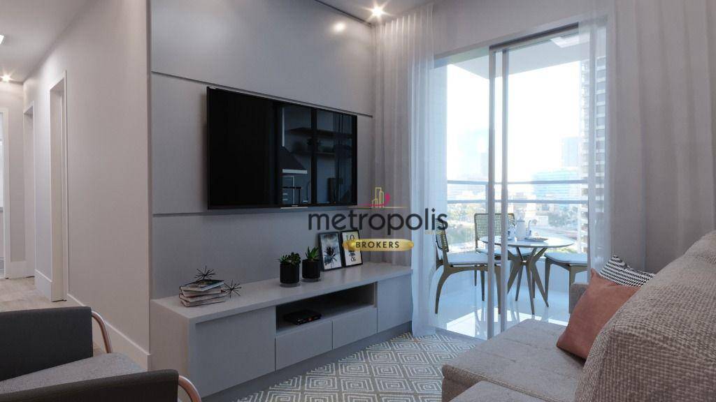 Apartamento com 3 dormitórios à venda, 84 m² por R$ 1.178.000,00 - Barcelona - São Caetano do Sul/SP