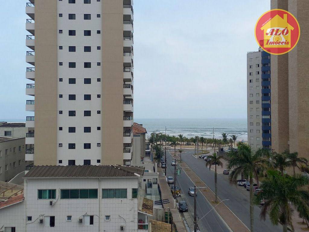 Apartamento vista mar com 2 quartos à venda, 77 m² por R$ 430.000 - Mirim - Praia Grande/SP