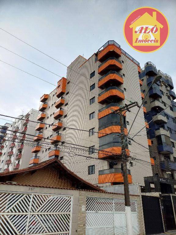 Apartamento com 1 quarto à venda, 46 m² por R$ 245.000 - Tupi - Praia Grande/SP