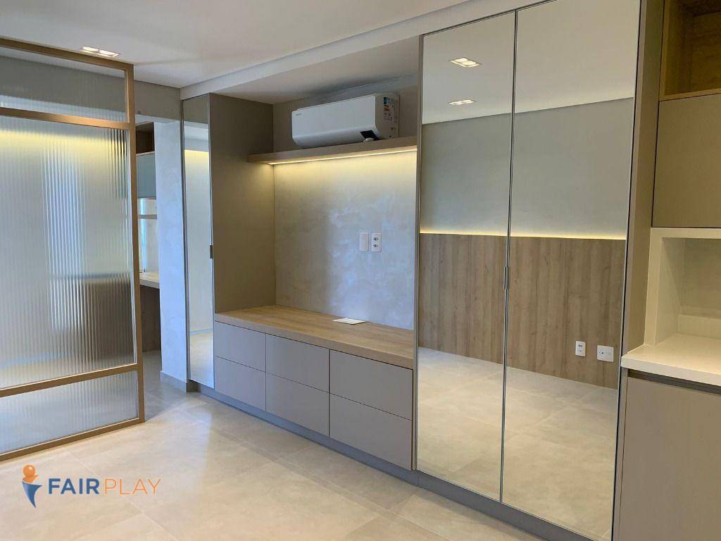 Apartamento com 1 dormitório para alugar, 33 m² por R$ 4.490,00/mês - Brooklin - São Paulo/SP