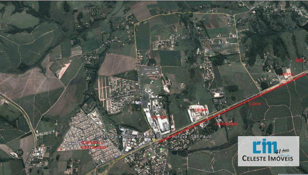 Terreno Industrial, em Boituva,  Frente Para Pista, plato pronto,  já com parte murada, gaz  encanado, localizada à  5 km do Cen