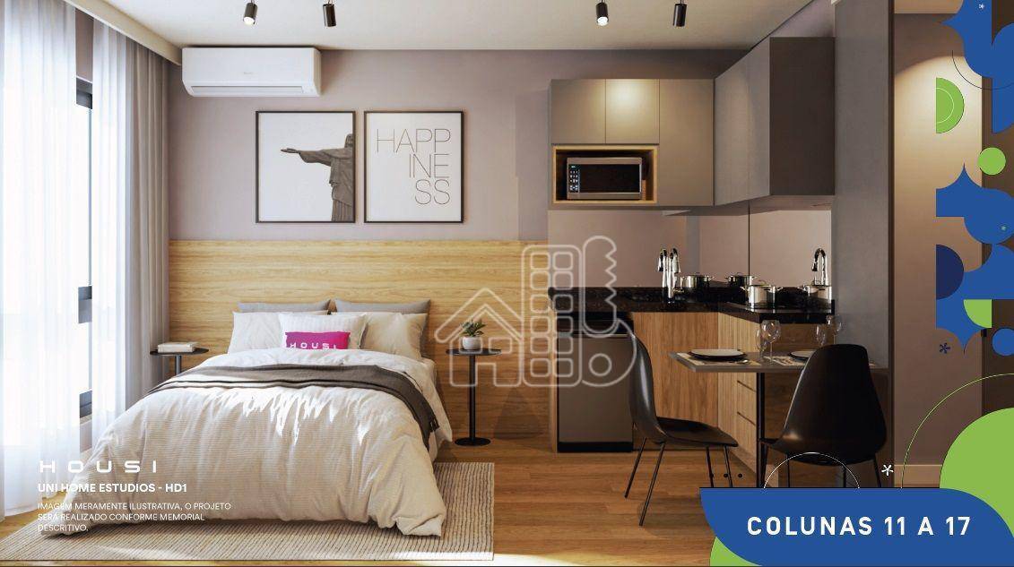Apartamento com 1 dormitório à venda, 48 m² por R$ 484.000,00 - Boa Viagem - Niterói/RJ