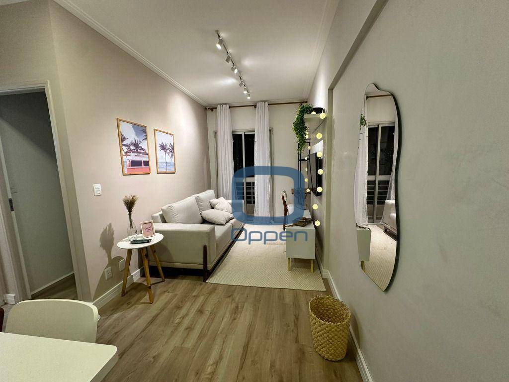 Excelente apartamento MOBILIADO com 1 dormitório à venda, 40 m² por R$ 370.000 - Ponte Preta - Campinas/SP