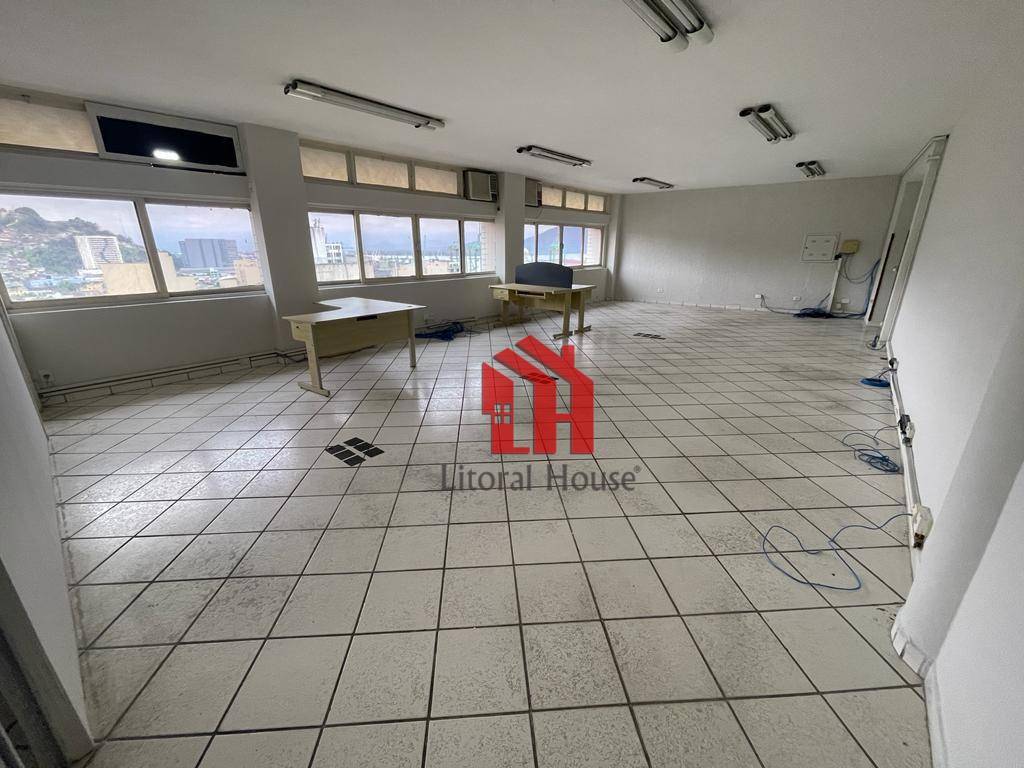 Sala para alugar, 104 m² por R$ 3.056,38/mês - Centro - Santos/SP