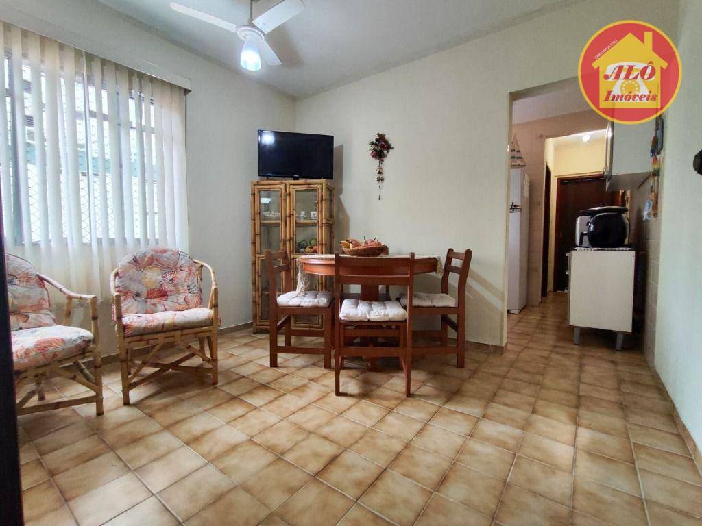 Apartamento com 1 dormitório à venda, 70 m² por R$ 225.000 - Vila Guilhermina - Praia Grande/SP