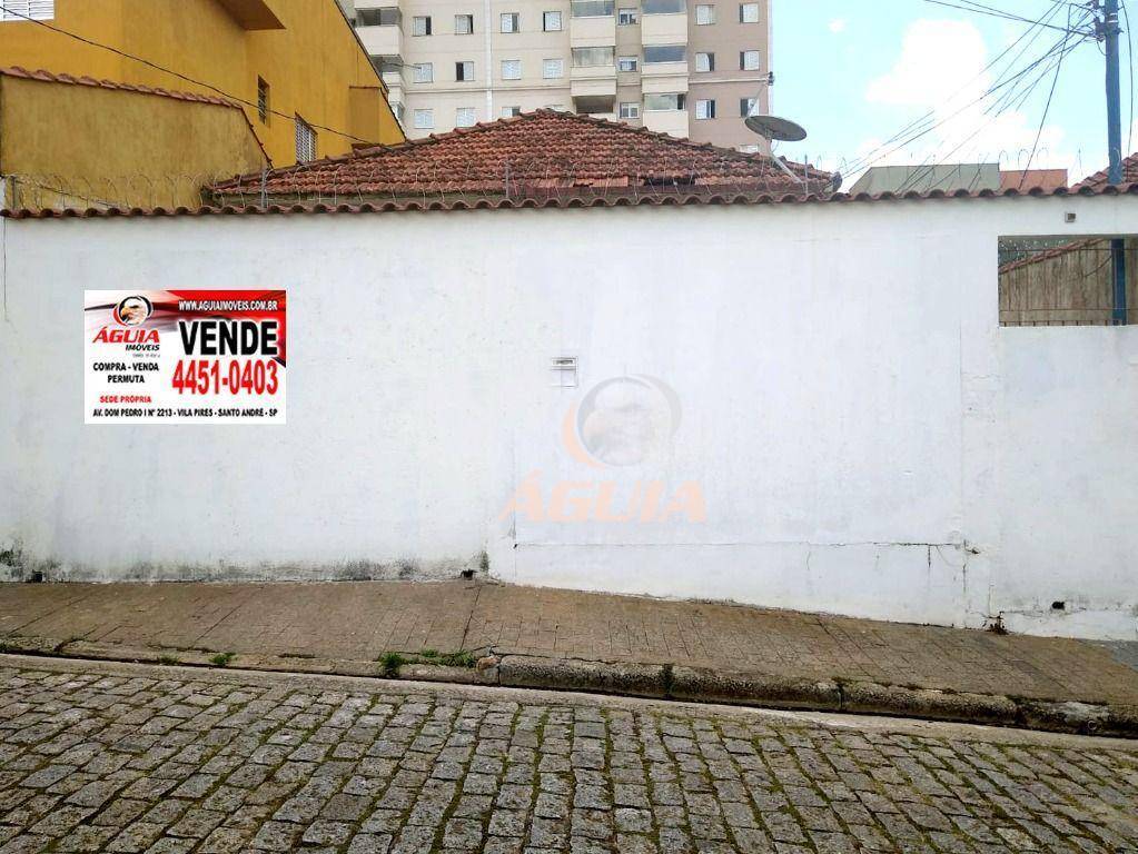 Terreno à venda, 329 m² por R$ 550.000,00 - Vila Humaitá - Santo André/SP