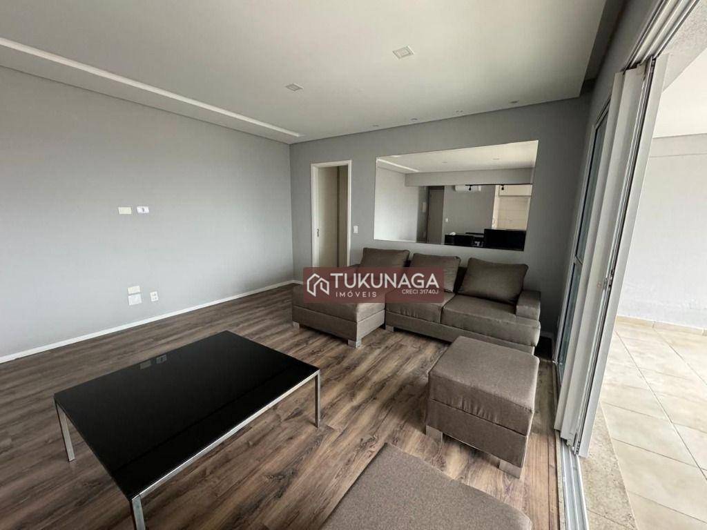 Apartamento com 3 dormitórios para alugar, 116 m² por R$ 7.190,00/mês - Jardim Maia - Guarulhos/SP