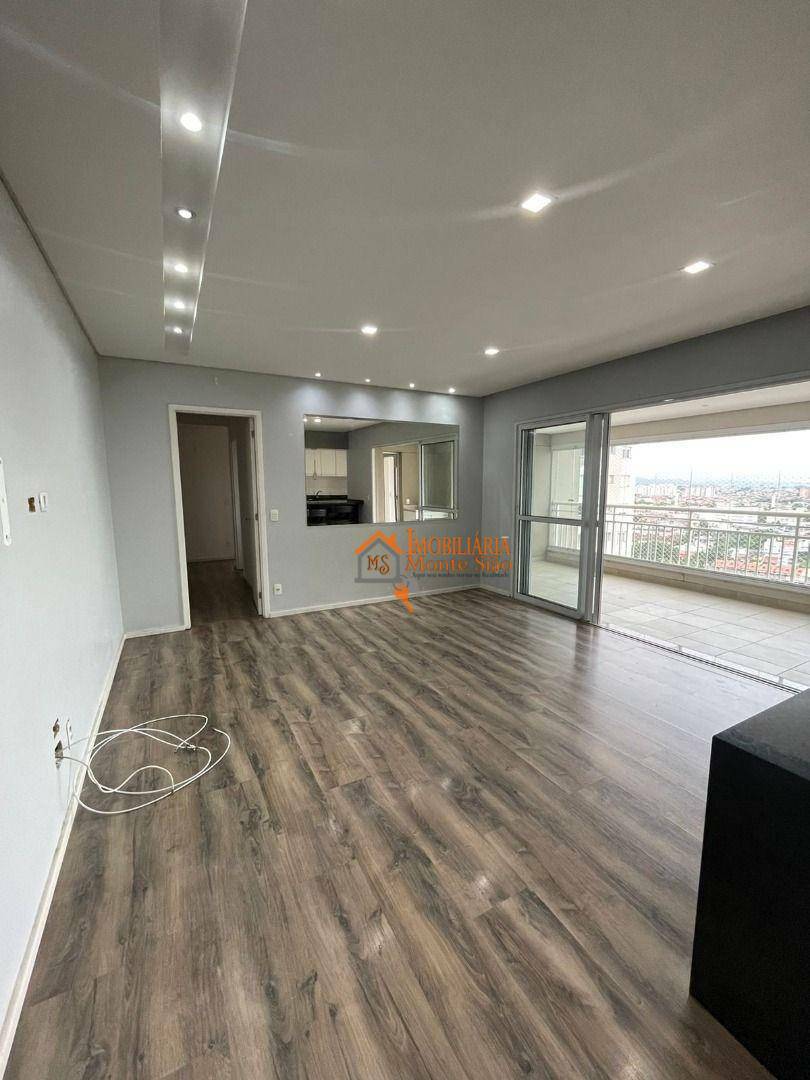 Apartamento com 3 dormitórios para alugar, 116 m² por R$ 6.752,07 - Jardim Santa Mena - Guarulhos/SP