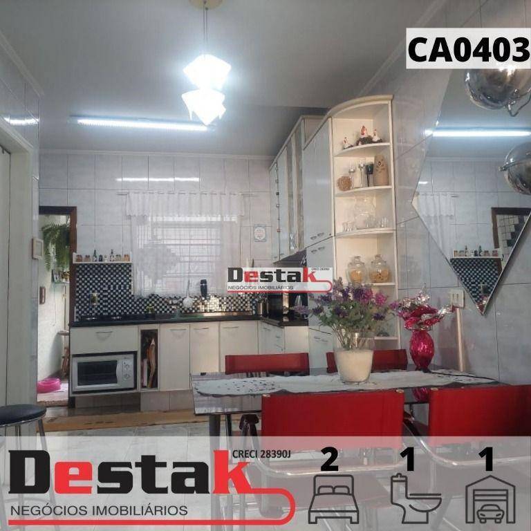 Casa com 2 dormitórios à venda, 90 m² por R$ 415.000,00 - Demarchi - São Bernardo do Campo/SP