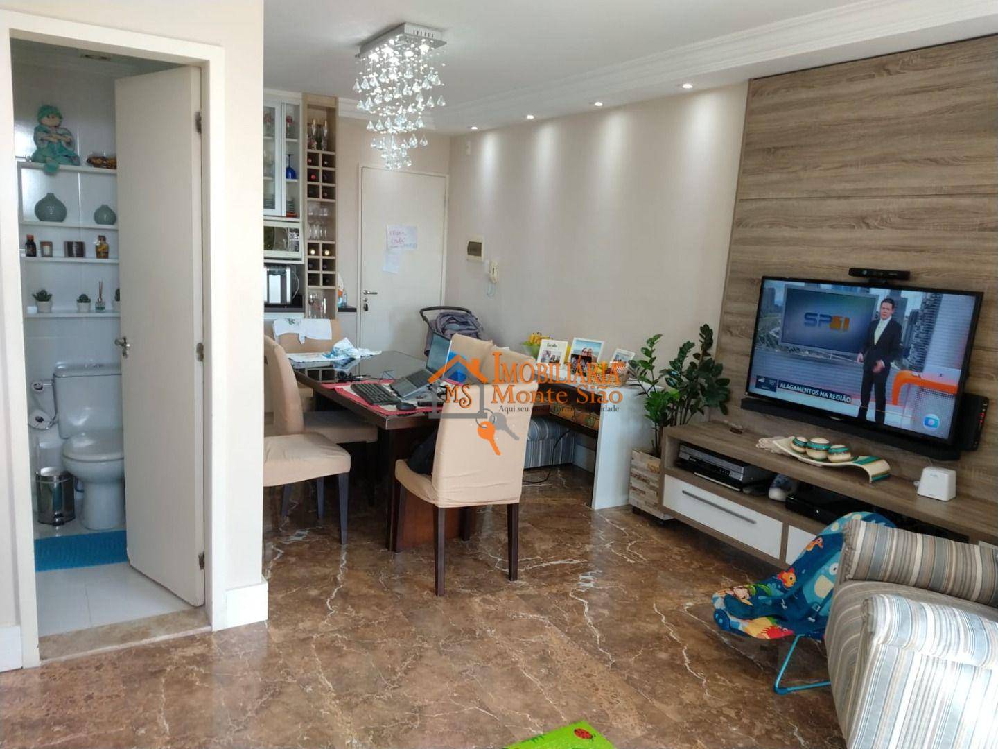Apartamento com 3 dormitórios à venda, 62 m² por R$ 458.000,00 - Jardim Gopoúva - Guarulhos/SP