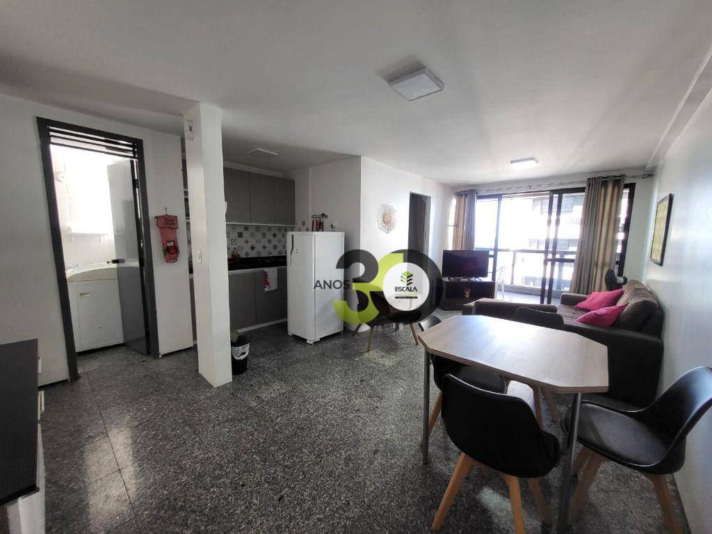 Flat com 2 dormitórios, 57 m² - venda por R$ 450.000,00 ou aluguel por R$ 1.627,00/dia - Meireles - Fortaleza/CE