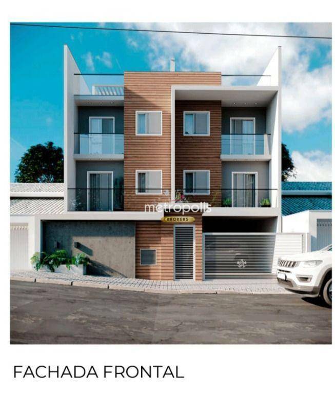 Apartamento à venda, 44 m² por R$ 321.000,00 - Jardim Alvorada - Santo André/SP