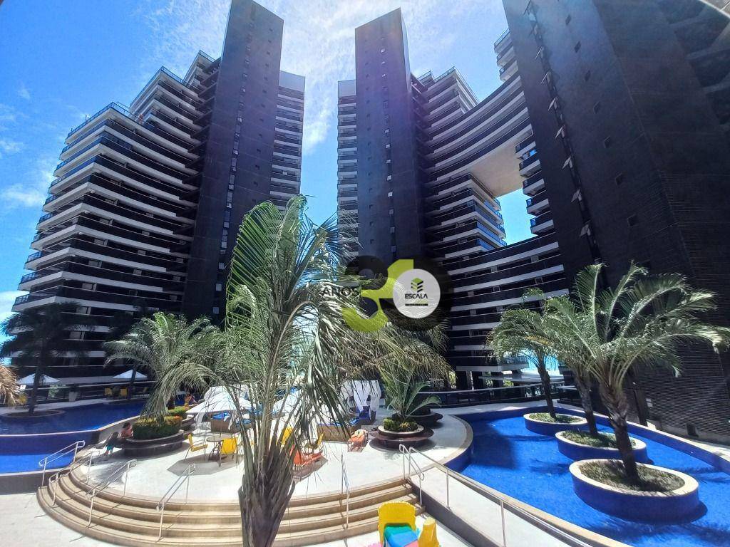 Apartamento para venda e locação,Landscape Beira Mar, 40m², mobiliado - Meireles - Fortaleza/Ce