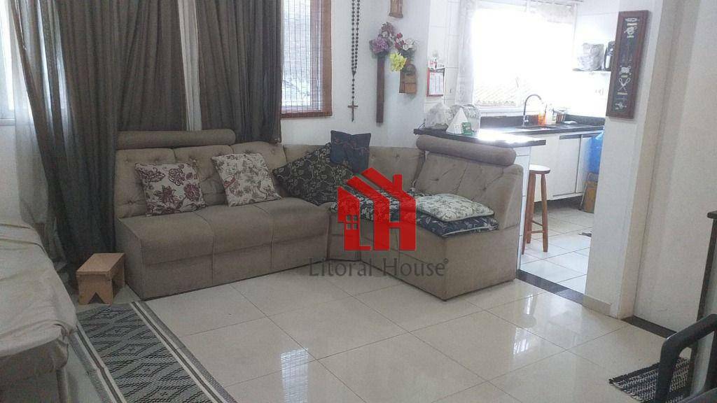 Sobrado com 2 dormitórios à venda, 105 m² por R$ 485.000,00 - Estuário - Santos/SP